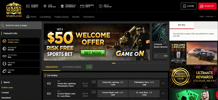 Sportsbook online casino